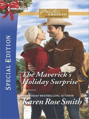 cover image of The Maverick's Holiday Surprise